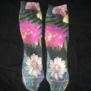 floral girls stance socks